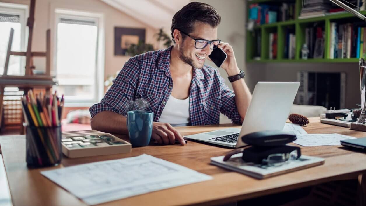 remote worker in home office e1508965989797
